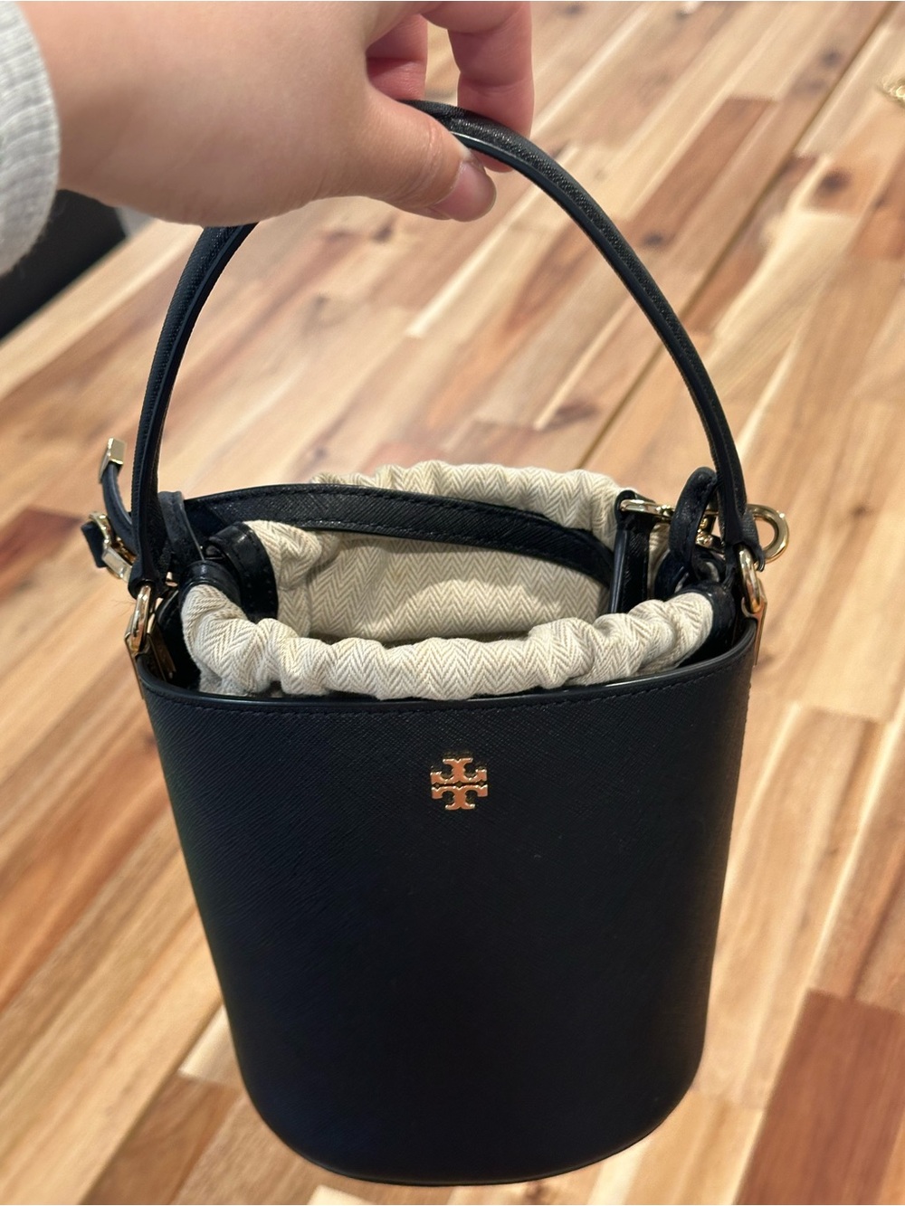 Tory Burch mini bucket bag